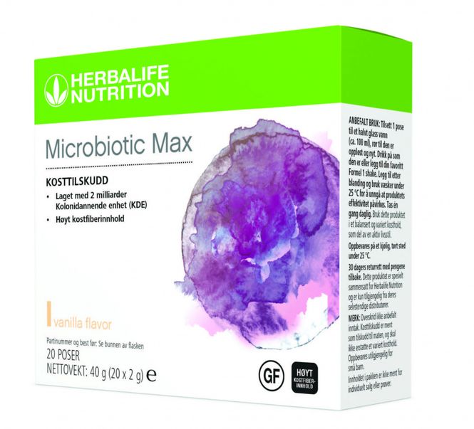 Hovedbilde MicrobioticMax Vanilje - 20 ...